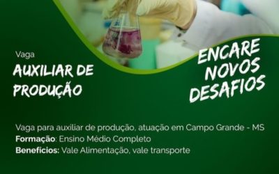 Oportunidade: Sigo Homeopatia está com vaga aberta para Auxiliar de Produção